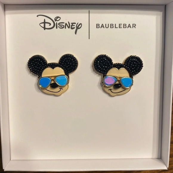 BaubleBar Mickey Mouse Earrings - Picture 1 of 4